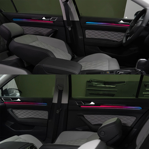 Bande LED d'éclairage ambiant RGBIC haut de gamme pour l'intérieur de voiture, éclairage d'ambiance pour Volkswagen Magotan (B8) 2017-2023 - Product Image 4