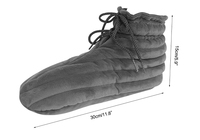 Chaussons chauffants au micro-ondes garnis de graines de lin, pantoufles douces et moelleuses pour soulager les douleurs aux pieds et les pieds froids