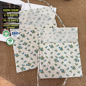 Busta in Cotone Organico Chuanghua con Logo Personalizzato, Stampa Serigrafica e Chiusura a Bottone per Regali di Nozze e <span class=keywords><strong>Accessori</strong></span> d'Abbigliamento - Product Image 3