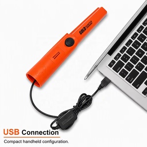 เครื่องตรวจจับโลหะแบบพกพา Gold Hunter TMR กันน้ำ พร้อมระบบ Pinpointer ชาร์จผ่าน USB สำหรับค้นหาทองคำใต้ดินในพื้นดินลึก - Product Image 5