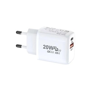 20W sạc nhanh PD <span class=keywords><strong>USB</strong></span> sạc loại C sạc nhanh 3.0 cho Iphone điện thoại thông minh tường sạc với EU/chúng tôi cắm cung cấp điện Adapte - Product Image 4