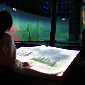 Cuốn sách ảo tương tác cuốn sách tương tác Màn hình máy chiếu cuốn sách cảm ứng cho Bảo tàng, giáo dục, triển lãm. - Product Image 6