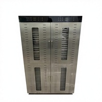 Séchoir Commercial Industriel pour Fruits et Aliments, 32, 48, 80, 96 Plateaux, en Acier Inoxydable, pour Fruits, Légumes et Viandes, Machine Déshydratante Alimentaire