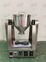 Mélangeur de poudre sèche en acier inoxydable FKJX avec moteur, mélangeur industriel de qualité alimentaire pour revêtement en poudre, engrais vitaminés, 300 kg