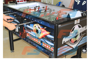 Máquina de Futbolín Interactiva de 2 Jugadores, Operada con Monedas, de Metal Estándar, <span class=keywords><strong>para</strong></span> Hogar, Oficina, <span class=keywords><strong>Bar</strong></span>, Diversión y Entretenimiento, Venta al Por Mayor - Product Image 4