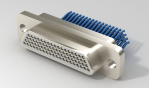 Connettore Dritto J30J a 15 Poli con Alloggiamento in Lega di Alluminio, Corrente Massima 3A, Intervallo di Temperatura Ambientale -55~+125°C - Product Image 4