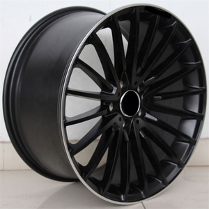 Roue en alliage Flrocky 18 19 20 <span class=keywords><strong>21</strong></span> 22*8.0 8.5 9.5 <span class=keywords><strong>10</strong></span> <span class=keywords><strong>10</strong></span>.5 argent/noir jantes de voiture jantes en alliage pour BENZ - Product Image 5