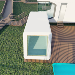 Venta al por mayor de China, casa prefabricada móvil barata, bañera de hidromasaje para natación de invierno, sauna al aire libre grande, sala de jardín - Product Image 6