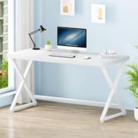 Mobilier de bureau moderne en bois blanc de 1.4m pour la maison-pour les jeux