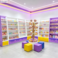 Vitrine personnalisée pour chocolats et bonbons pour magasin spécialisé