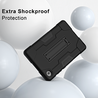 Étui antichoc à 3 couches pour Lenovo Tab One 8.7 K9 TB305FU 2025 avec support pliable en silicone et PC Armor OEM ODM