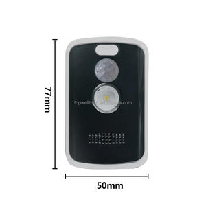 Alarme à capteur de mouvement Circumference Motion Sensor, 125 dB, sirène d'avertissement sonore pour <span class=keywords><strong>la</strong></span> sécurité, protection pour le <span class=keywords><strong>camping</strong></span>, alarme antivol rechargeable - Product Image 1