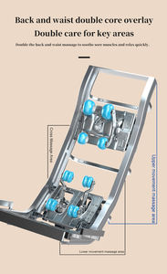 Silla de Masaje Eléctrica de Lujo con Gravedad Cero, Masaje Corporal Completo con Presión de Aire, Shiatsu, Masaje de Pies con Rodillos, Portátil, Gran Venta <span class=keywords><strong>2026</strong></span> - Product Image 2