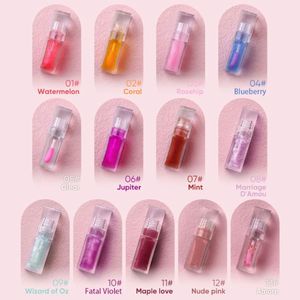 lip oil Plumping Hydrating Lip Oil 30 Color Nourish Moisturize Soft Glossy for Dry Lips Water <strong>Luminous</strong> Rich Lip Balm Plumping - Product Image 6