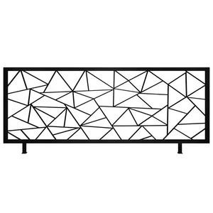 Maßgefertigter Hochwertiger Eisenzaun Garten-Außenbereich Spitzer Metallzaun Schwarz Verzinkter Stahl-Geländer - Product Image 2