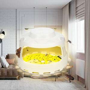 X-haşere OEM sivrisinek tuzağı dahili pil ile 2 ışıkları için cazibe güveler/sivrisinek/pire/akarlar/Bedbugs yapışkan meyve sinek tuzak - Product Image 2