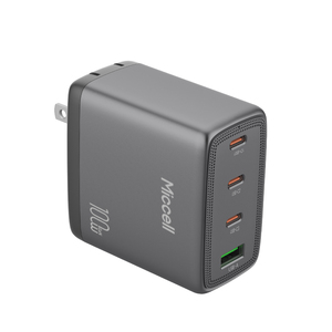 Chargeur Universel Miccell <span class=keywords><strong>Adaptateur</strong></span> Secteur USB-C 5V/3A 100W Prise US Charge Rapide Voyage pour Téléphones Apple et <span class=keywords><strong>Android</strong></span> - Product Image 1