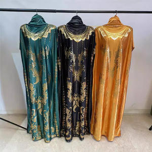 Ventes en gros de robes <span class=keywords><strong>boubou</strong></span> pour femmes, vêtements africains, tenues dashiki, abaya imprimée, robe maxi musulmane islamique - Product Image 2