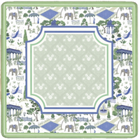 Tapis de table antidérapant personnalisé en fibre pour jeux de société et de cartes pour adultes, fabriqué par American Mahjong Factory