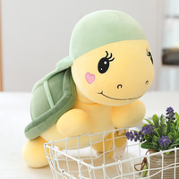 Nouvelle Peluche de Noël Faite à la Main en Forme de Petite Tortue à Capuche, Extensible et Super Douce
