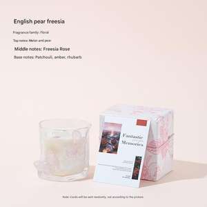 Estas Velas Aromáticas Rosadas Románticas Son Exquisitas y Elegantes, Velas Aromáticas para el Hogar que las Hacen el Regalo Perfecto para Mujeres - Product Image 6