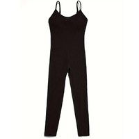 Jumpsuits de Yoga Casuales para Mujer, Hechos Profesionalmente, de Primera Calidad, Sin Mangas, Alta Elasticidad, Spandex/Nailon, Transpirables, Ajuste Ceñido, OEM