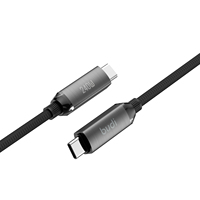 Pabrik Usb 4 kabel untuk Thunderbolt 4, Usb4.0 40gbps 8k 4k 1440hz Pd pengisian daya Cepat 240w Usb Data tipe-c untuk Ssd Egpu