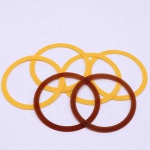 Manufacturer Molding Custom Food Grade <b>Silicon</b> Seal O Ring Gasket Heat Resistant Silicone Rubber Glass Jar Rubber Gaskets - Product Image 3