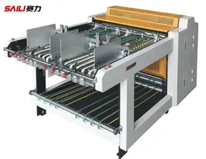 Máquina de ranurado en U V, máquina de fabricación de cajas