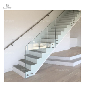 Đương Đại hiện đại hợp kim nhôm ban công kính lan can với kênh cho các ứng dụng khách sạn - Product Image 6