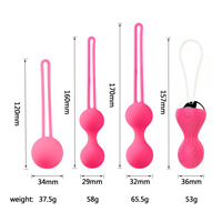 Von Ärzten Empfohlener Kegelball-Vibrator Sexspielzeug für Anfänger Beckenboden-Muskeltrainer Massage-Übungs-Set für Frauen