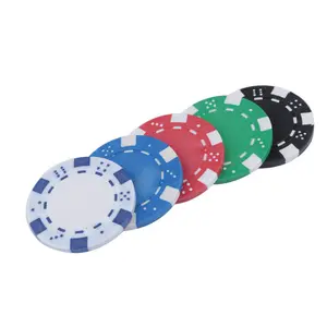 Jeu de jetons de Poker en plastique personnalisés de bonne qualité, 20 pièces, Logo personnalisé, ensembles de couleurs