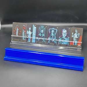 Ensemble de support de porte-cartes à jouer en acrylique transparent de 380mm pour afficher des cartes à collectionner de jeux <span class=keywords><strong>Trump</strong></span> ou d'autres jeux de société - Product Image 3