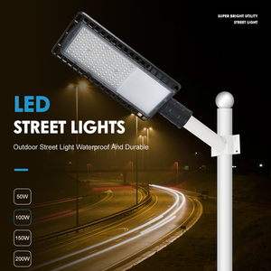 4kv al aire libre impermeable Ip65 aluminio 6500K Parque lote iluminación 50W 100W 150W 200W Led luz de carretera - Product Image 2