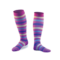 Chaussettes de compression unisexes SHUMON couleur automne, mode sportive – Séchage rapide, respirantes, épaisses, ajustement extensible à la cheville, personnalisables