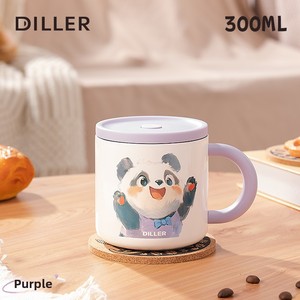 Taza de Café de Acero Inoxidable de Doble Pared al por Mayor con Diseños de <span class=keywords><strong>Gatos</strong></span>, Taza Aislada Portátil para Uso en el Hogar y la Oficina, Estilo Minimalista - Product Image 6