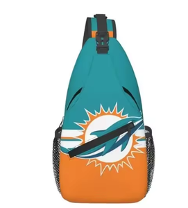 กระเป๋าคาดอก/สะพายข้าง/สะพายไหล่ลายทีมไมอามี ดอลฟินส์ สำหรับเดินทางท่องเที่ยวกลางแจ้ง ขายดี รุ่นยอดนิยม - Product Image 1