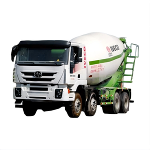 Camion malaxeur à béton diesel 12 m³ – Remorque malaxeuse à béton – Camion malaxeuse à ciment pour la construction – Remorque malaxeuse à ciment OEM - Product Image 1