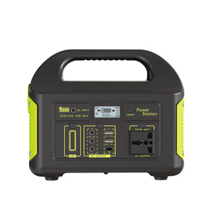 Générateur solaire portable 500W à faible bruit, station d'alimentation à onde sinusoïdale pure pour les pannes de courant à domicile et les situations d'urgence - Product Image 1