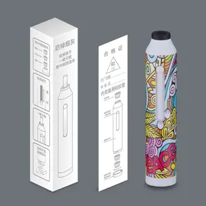 XY500621 créativité nouveau produit étui à cigarettes en plastique bouteille ménage LOGO OEM accessoires pour fumer du tabac