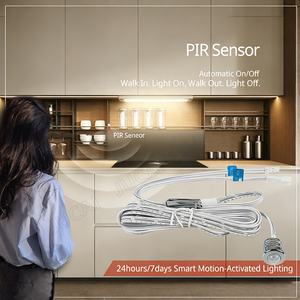 Interruptor con Sensor <span class=keywords><strong>de</strong></span> Movimiento IKSLED DuPont PIR, Encendido/Apagado Automático, Control <span class=keywords><strong>de</strong></span> Luz para <span class=keywords><strong>Armario</strong></span>, Interruptor Táctil/<span class=keywords><strong>Mano</strong></span>/Movimiento <span class=keywords><strong>de</strong></span> Puerta, Regulable - Product Image 4