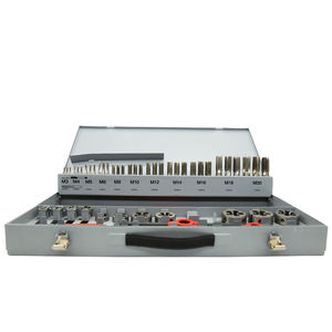 Profesi 56 buah HSS 4341 M2 Set keran dan alat pemotong Set mati dengan kotak logam - Product Image 5