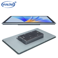 Panel PC Industrial Táctil Resistente de Alto Rendimiento de 21.5" FHD sin Ventilador, Intel I7-10810U, 2 LAN RS232/485, IP65 para Control de Procesos