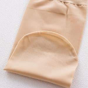 Medias Finas de Nailon para Mujer, Color Sólido, Transparentes, Cortadas a Medida, para Usar en Verano, 10 Pares por Paquete - Product Image 1