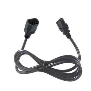 Grosir Kabel Adapter Ekstensi C13 Ke C14 Male Ke Female untuk Komputer PDU UPS