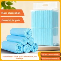 Tapis absorbants pour animaux de compagnie (chiens, chats, lapins) – Épais, désodorisants, jetables, anti-urine, en fibres de cellulose non tissées SAPPE – Fabriqués en Chine