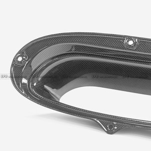 Lightweight Pre-preg Dry Carbon Fiber <b>Hood</b> Air Vent OEM Fit For Ferrari F8 Supercar <b>Engine</b> Cover Trim Parts - Product Image 5