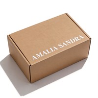 Boîtes rigides en carton ondulé personnalisées en forme d'avion, écologiques, biodégradables, pour l'emballage d'expédition de vêtements