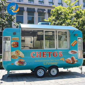 Camion de cuisine mobile entièrement équipé en acier inoxydable et aluminium, remorque de concession personnalisée à vendre pour la vente de restauration rapide - Product Image 6