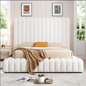 <span class=keywords><strong>Lit</strong></span> en tissu de design italien, cadre de <span class=keywords><strong>lit</strong></span> en bois, <span class=keywords><strong>lit</strong></span> king <span class=keywords><strong>size</strong></span> confortable, lits <span class=keywords><strong>queen</strong></span> <span class=keywords><strong>size</strong></span> - Product Image 2